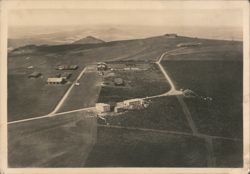 Wasserkuppe (Rhön) Fliegerlager, Fliegerschule Aerial Postcard