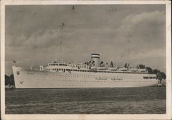 T.S. Tannenberg, Hapag-Seebäderdienst Passenger Ship Postcard