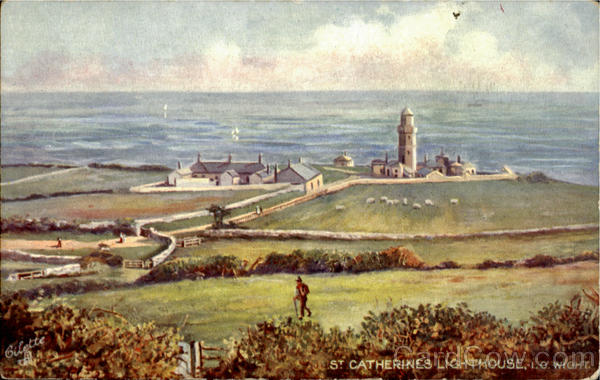 St. Catherine's Light House Isle of Wright England
