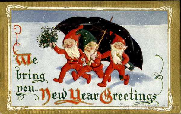 We Bring You New Year Greetings New Year's