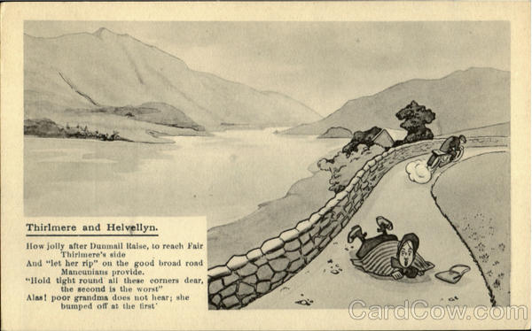 Thirlmere And Helvellyn England