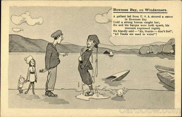 Bowness Bay On Windermere England