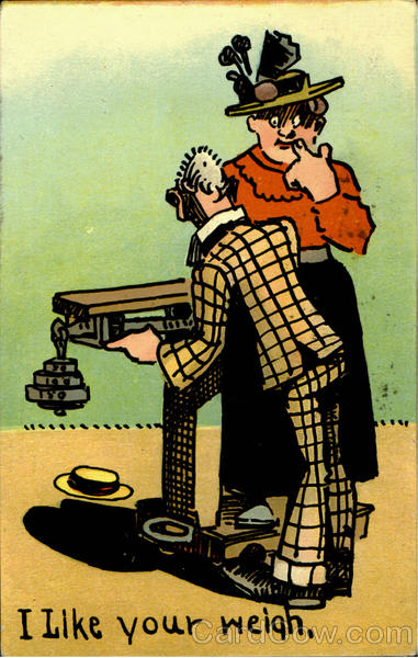 I Like Your Weigh Scales, Weight