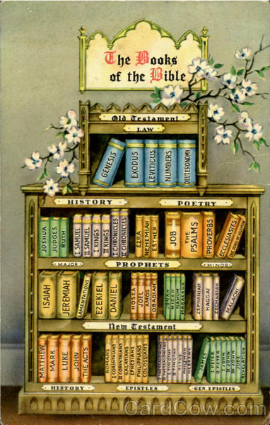 The Books Of The Bible Religious