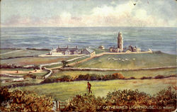 St. Catherine's Light House England Postcard Postcard