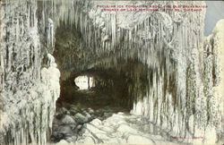 Peculiar Ice Formation About The Old Breakwater, 47th St. Postcard