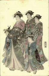 Japanese Women Postcard