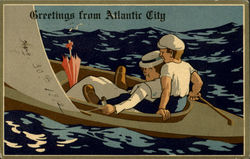 Greetings From Atlantic City Postcard