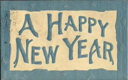 A Happy New Year Postcard