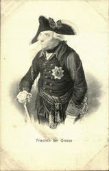 Friedrich Der Grosse (Große) Postcard
