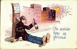 The Sunrise Here Is Glorious Postcard