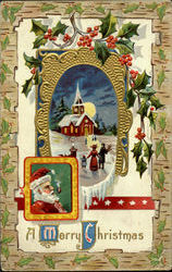A Merry Christmas Postcard