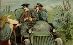 Romance, Auto Postcard