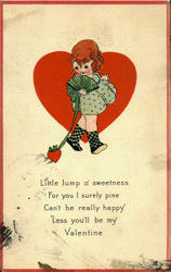 Valentine Children Postcard Postcard