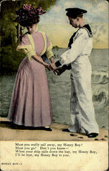 Honey Boy - Sailor Postcard