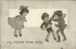 I'll Fight For You Postcard