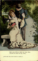 Love Me And The World Is Mine Postcard