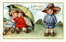 I Feel Awful Lonesome Postcard