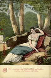 Josephine At The Malmaison Postcard