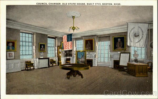 Council Chamber Old State House Boston Massachusetts