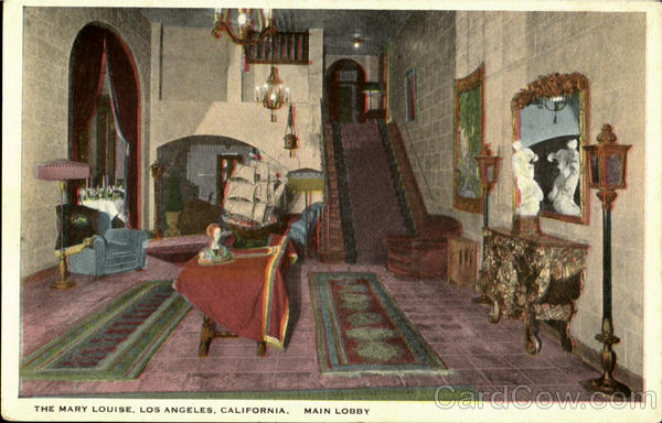 The Mary Louise Main Lobby Los Angeles California