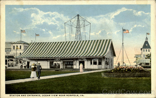 Station And Entrance Norfolk Virginia