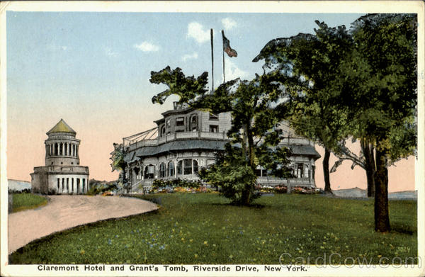 Claremont Hotel And Grant's Tomb, Riverside Drive New York City