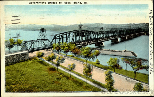 Government Bridge Rock Island Illinois