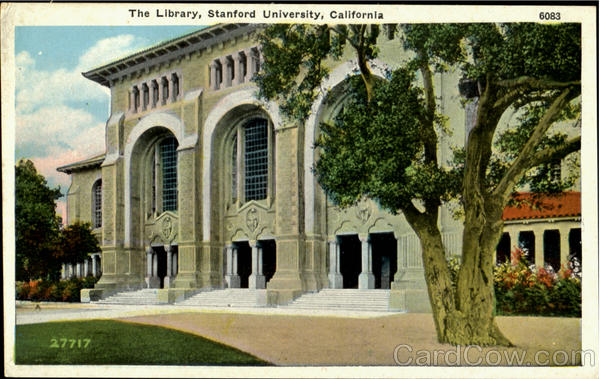 The Library, Stanford University Palo Alto California