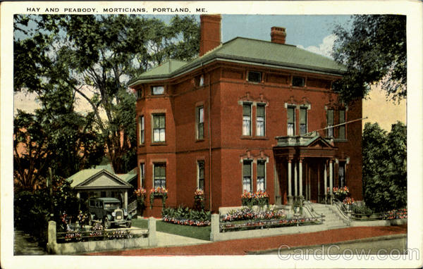 Hay And Peabody, Morticians Portland Maine