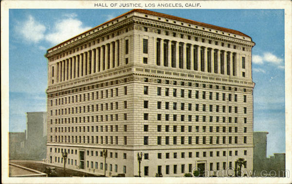 Hall Of Justice Los Angeles California