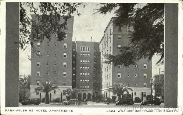 Park Wilshire Hotel Apartments, 2424 Wilshire Boulevard Los Angeles California