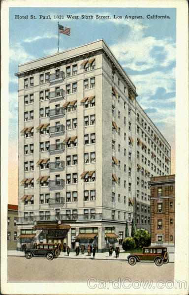 Hotel St. Paul, 1021 West Sixth Street Los Angeles California