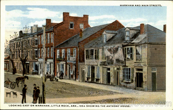 Markham And Main Streets Little Rock Arkansas