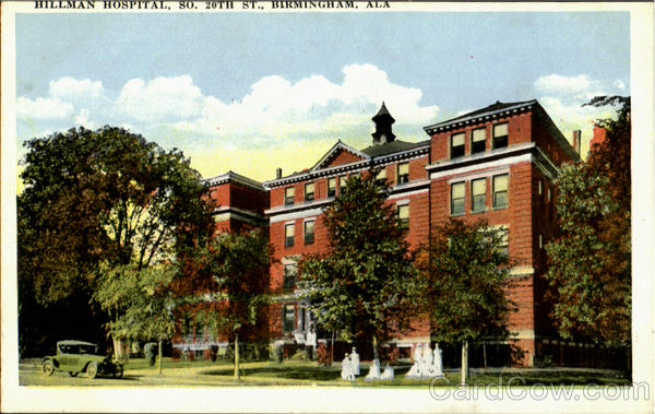Hillman Hospital, 20th Street Birmingham Alabama