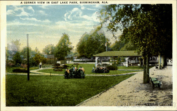 A Corner View In East Lake Park Birmingham Alabama