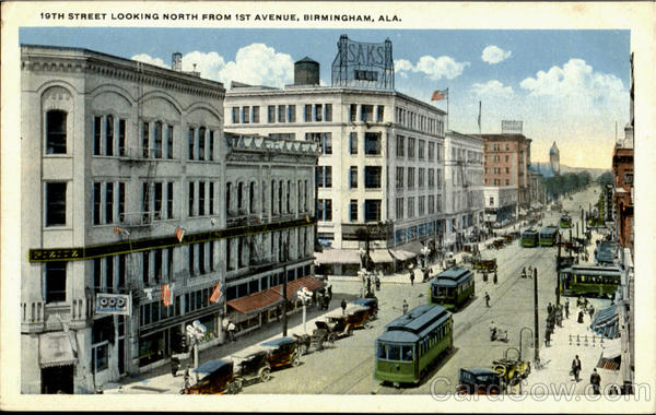 19th Street From 1st Avenue Birmingham Alabama