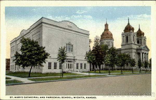 St. Marys Cathedral And Parochila School Wichita Kansas