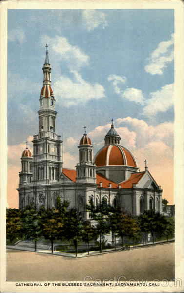 Cathedral Of The Blessed Sacrament Sacramento California