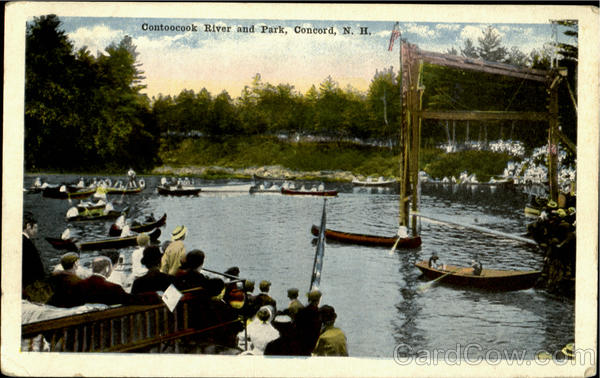 Contoocook River And Park Concord New Hampshire