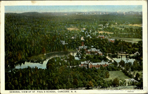 General View Of St. Paul's School Concord New Hampshire