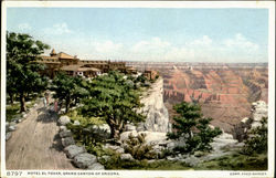 Hotel Tovar Arizona Grand Canyon National Park Postcard Postcard