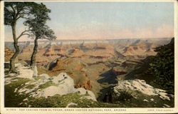 The Canyon From El Tovar, Grand Canyon National Park Arizona Postcard Postcard