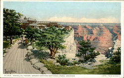 Hotel El Tovar, Grand Canyon National Park Postcard
