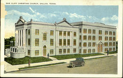 Oak Cliff Christian Church Postcard