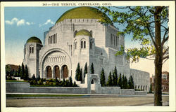 The Temple Cleveland, OH Postcard Postcard