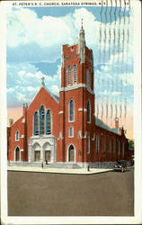 St. Peter's R. C. Church Postcard