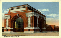 Union Depot Fort Smith, AR Postcard Postcard