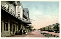 Santa Fe Hotel La Junta, CO Postcard Postcard