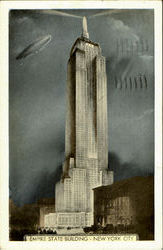 Empire State Building Postcard